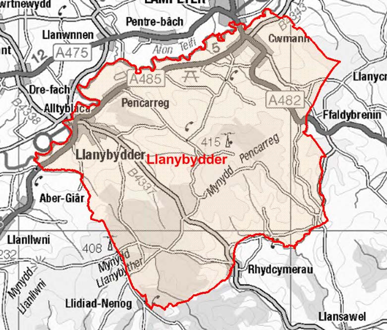 Llanybydder Ward