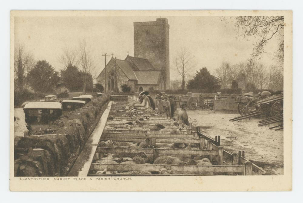 Llanybydder church